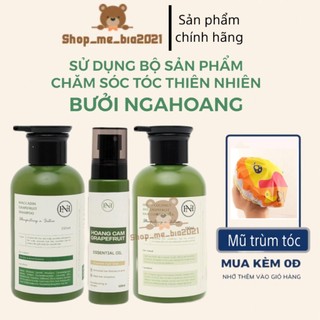 COMBO DẦU GỘI BƯỞI+TINH DẦU BƯỞI +GEL Ủ BƯỞI DỪA NGA HOÀNG (Chuẩn hãng)