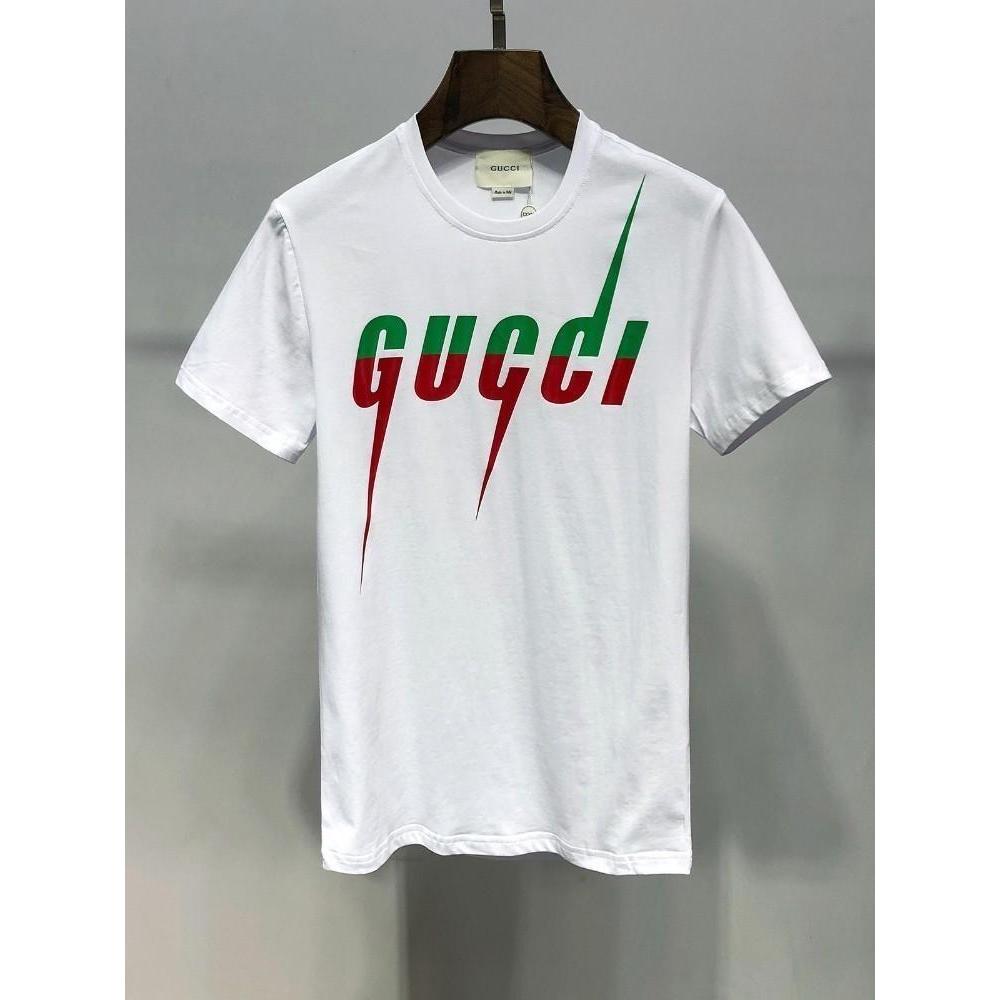 Áo Phông Tay Lỡ Gucci Tia Sét - Áo Thun Nam Nữ Gucci Tia Sét Form Rộng Siêu Đẹp Chào Hè 2023