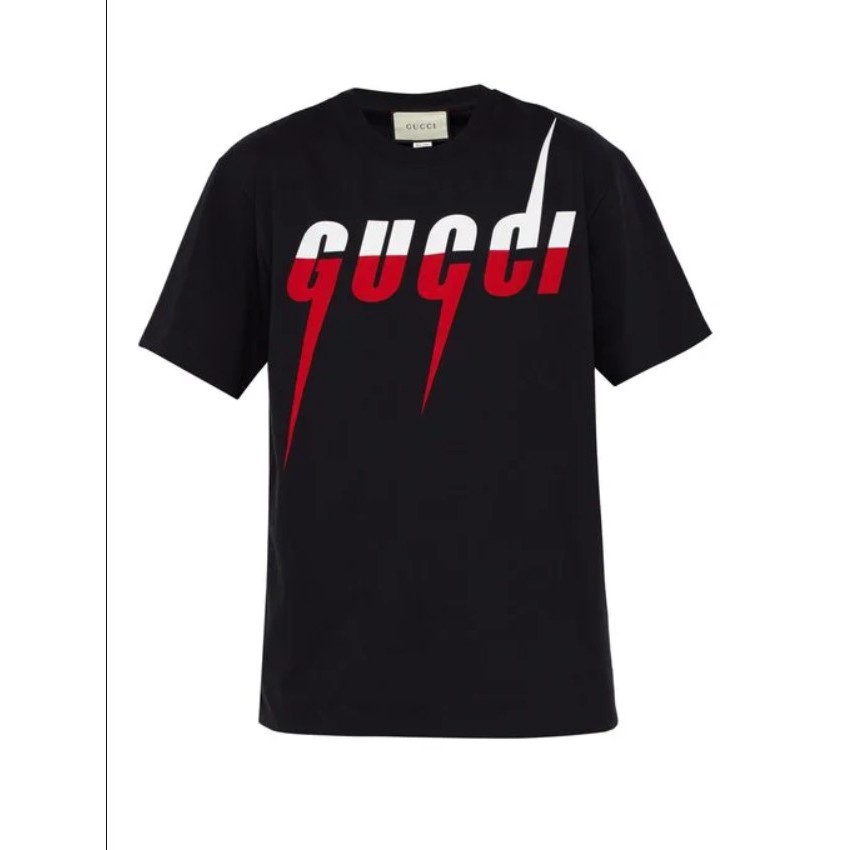 Áo Phông Tay Lỡ Gucci Tia Sét - Áo Thun Nam Nữ Gucci Tia Sét Form Rộng Siêu Đẹp Chào Hè 2023