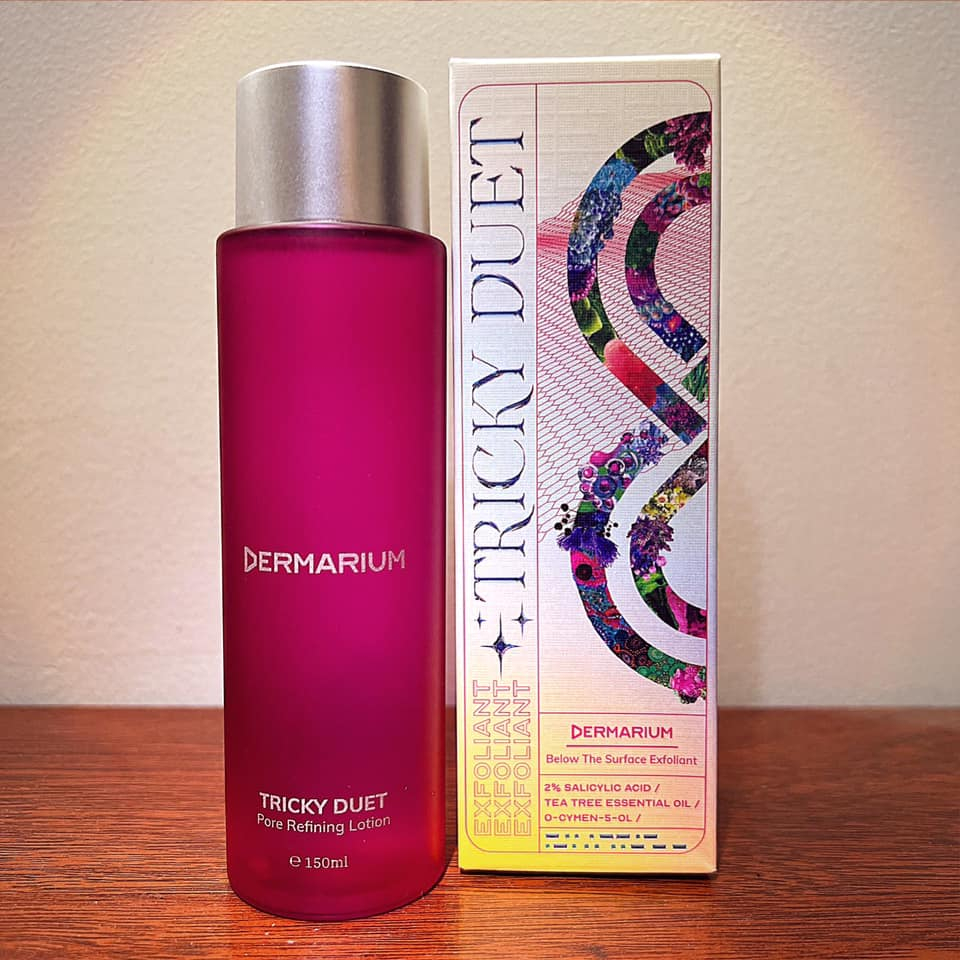 TRICKY DUET Dermarium - Dung dịch làm sạch lỗ chân lông 55ml/ 150ml - Rough Addiction Tender Wonder - Chi Beauty
