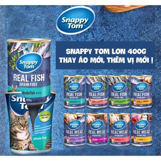 Pate mèo Snappy Tom lon 400g