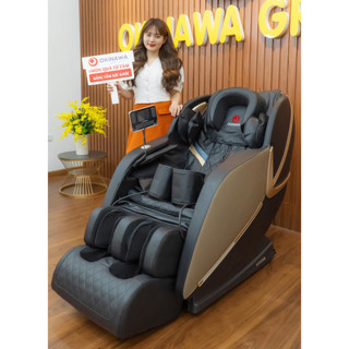Ghế massage toàn thân okinawa os 136 3d, bảng điều khiển tiếng việt