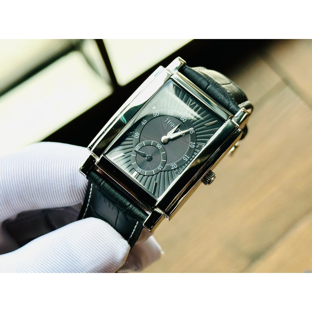 Đồng hồ nam dây da Heritor Frederick Automatic