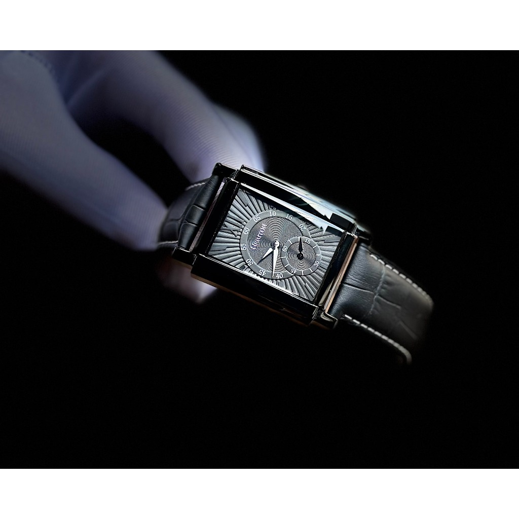 Đồng hồ nam dây da Heritor Frederick Automatic