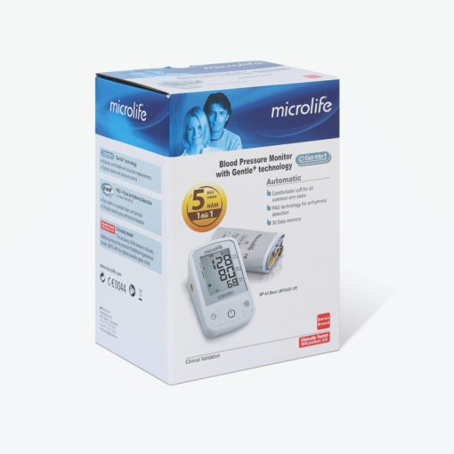 Máy đo huyết áp bắp tay Microlife A2 Basic (Tặng kèm Adaptor)