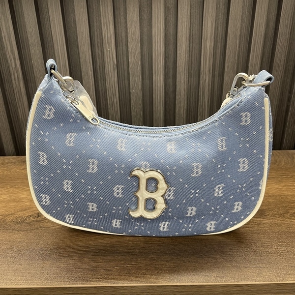 Túi Xách MLB Dây Xích Chữ NY, Chữ B -T135-Sấu Vui Vẻ Offcial