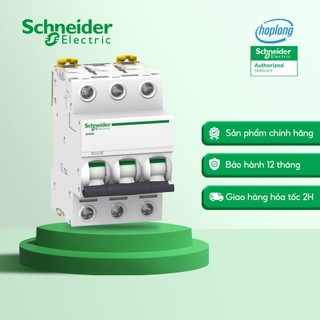 Cầu dao tự động schneider a9f84306 6a c curve 3p ic60h 400v