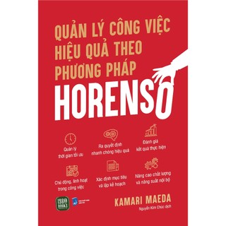 Sách - Quản Lý Công Việc Hiệu Quả Theo Phương Pháp Horenso