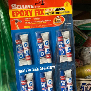 Keo dán ab epoxy fix, keo dán đa năng 2 thành phần , keo dán sắt ,gỗ,kim loại