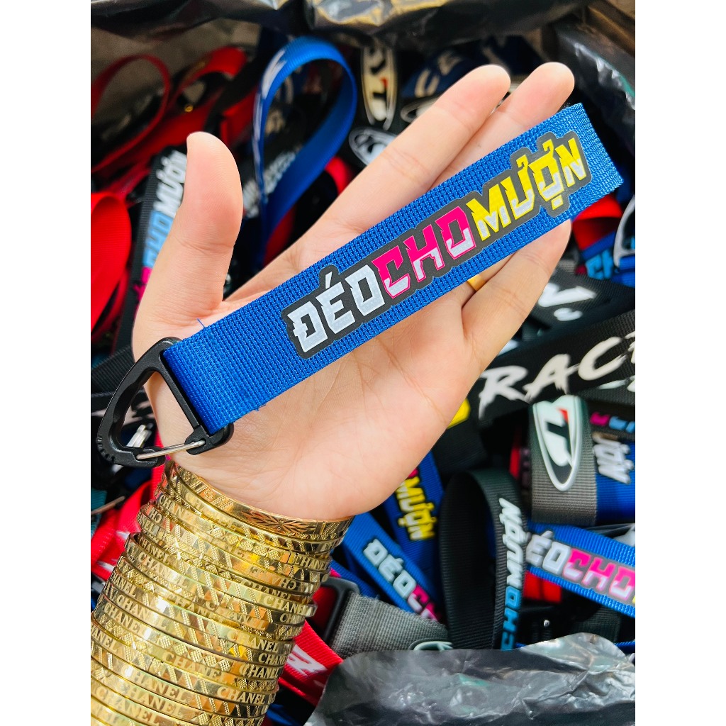 Móc Khóa Dây DeoChoMuon cà khịa đủ màu