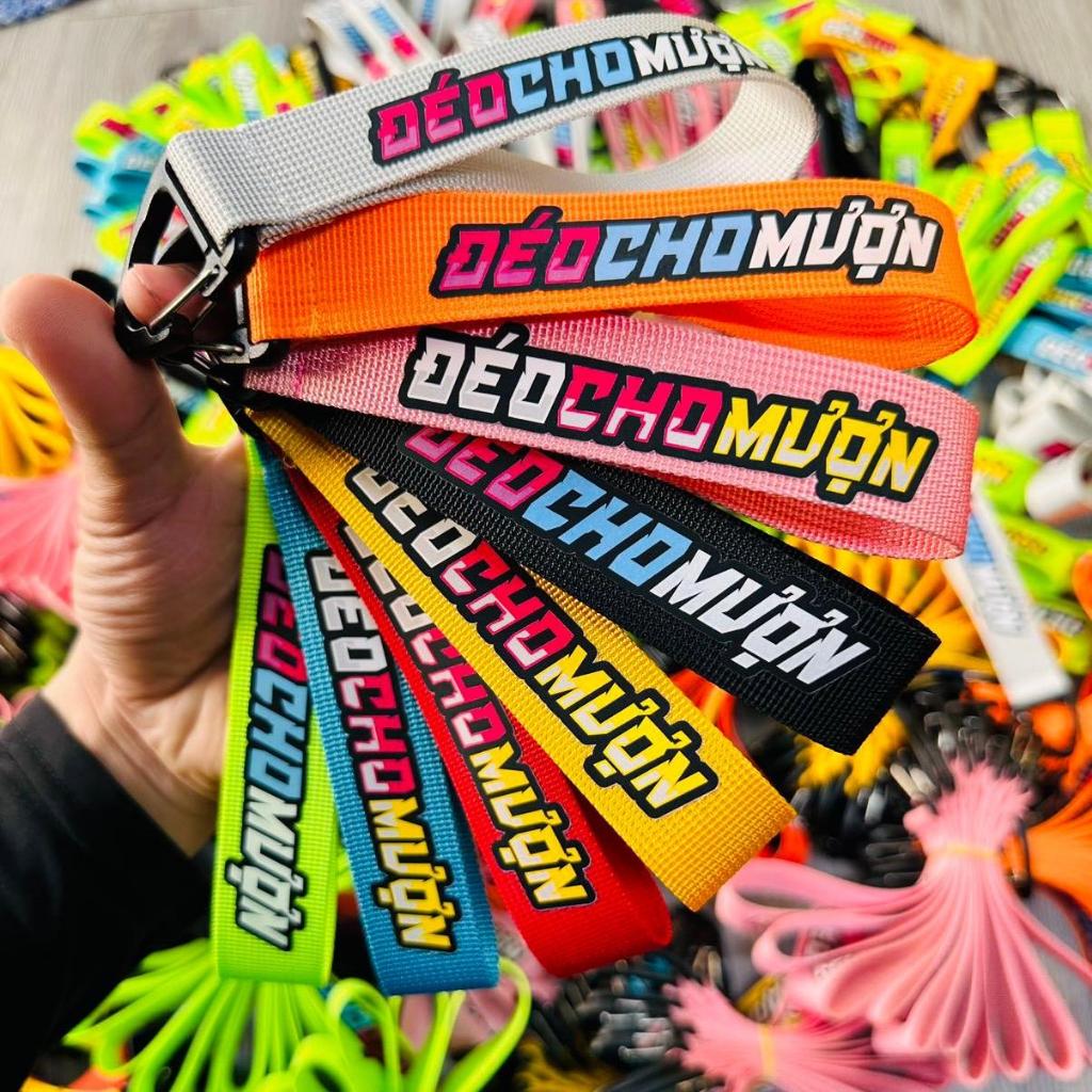 Móc Khóa Dây DeoChoMuon cà khịa đủ màu