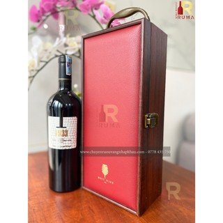 Set quà tặng tết Vang Ý 1933 Rosso - Hộp GMD Đỏ1