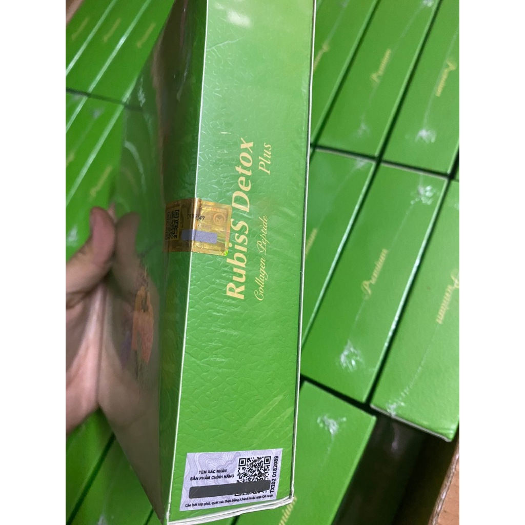 Nước trái cây Giảm cân rubiss detox - Hộp 12 gói