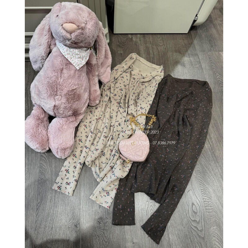 Áo thun dài tay hoa nhí 💐