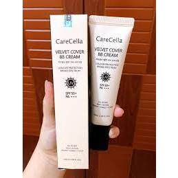 DATE 2027-KEM NỀN CARECELLA VELVET COVER BB CREAM-makeup, chống tia uv, làm trắng, giảm vết nhăn