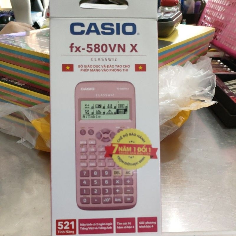máy tính casio 580vn