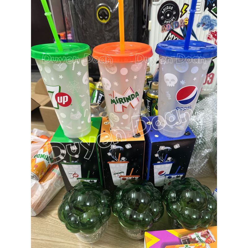 Ly đổi màu phiên bản Halloween -2023 New🟢🟠🔵