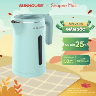 Ấm siêu tốc Inox 2 lớp 1.8L SUNHOUSE SHD1351