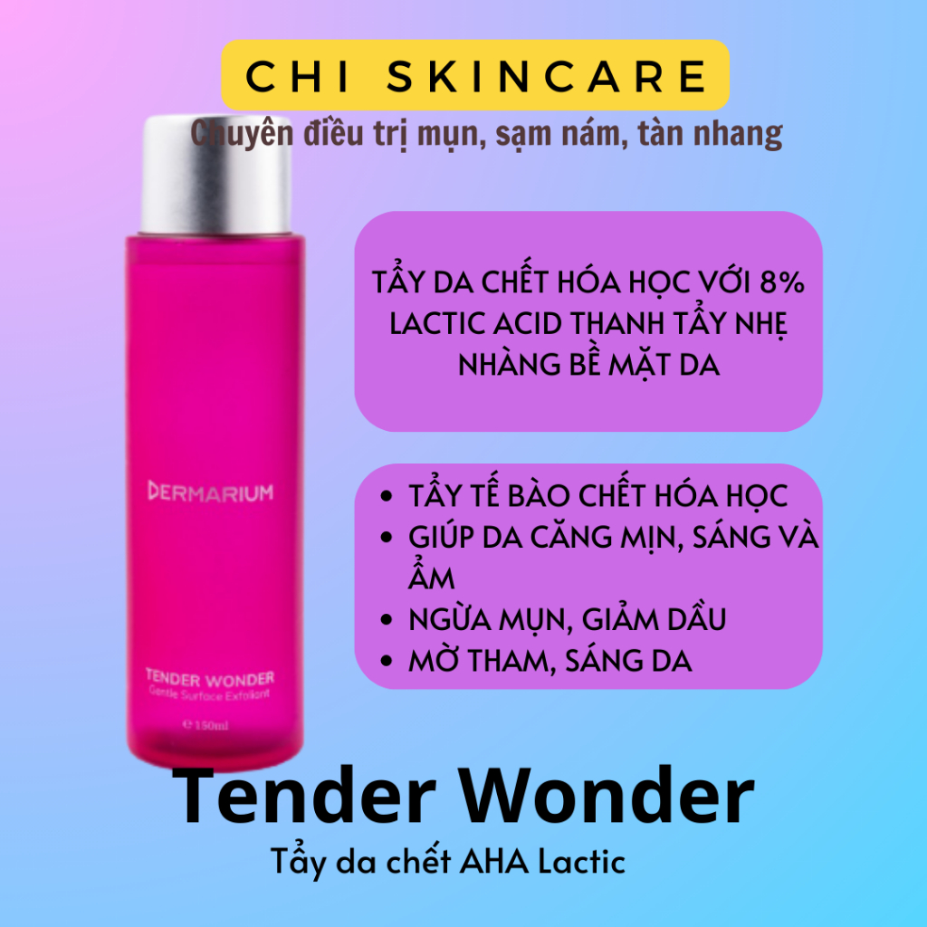 TRICKY DUET Dermarium - Dung dịch làm sạch lỗ chân lông 55ml/ 150ml - Rough Addiction Tender Wonder - Chi Beauty