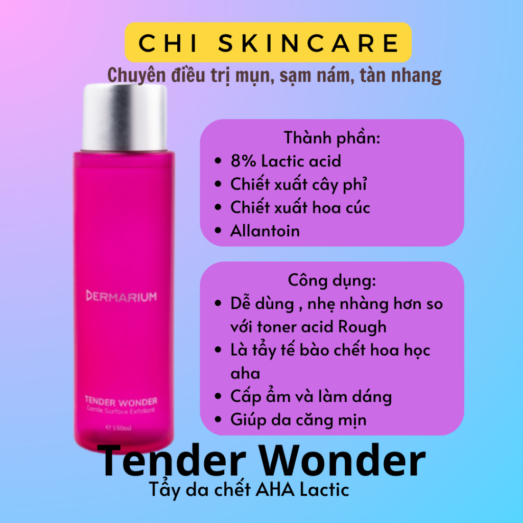TRICKY DUET Dermarium - Dung dịch làm sạch lỗ chân lông 55ml/ 150ml - Rough Addiction Tender Wonder - Chi Beauty