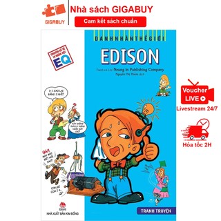 Sách - Danh nhân thế giới Edison - Tái bản năm 2022
