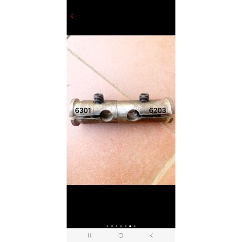 Vam Tháo Vỏ Lưng Ca Bi Bạc Đạn vỡ