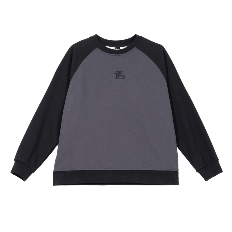 Áo Swearter T&T STREETWEAR Raglan, Nỉ Lót Lông Form Rộng