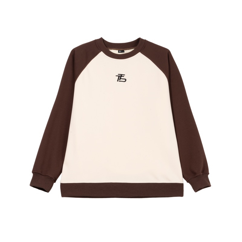 Áo Swearter T&T STREETWEAR Raglan, Nỉ Lót Lông Form Rộng