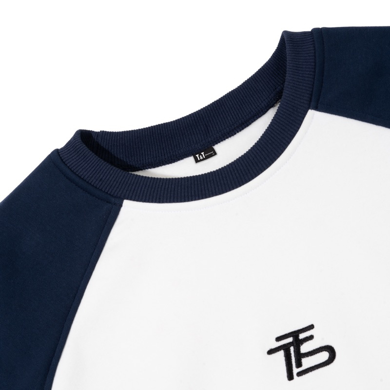 Áo Swearter T&T STREETWEAR Raglan, Nỉ Lót Lông Form Rộng