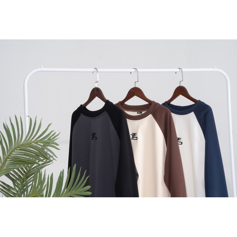 Áo Swearter T&T STREETWEAR Raglan, Nỉ Lót Lông Form Rộng