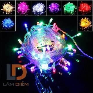 Dây đèn led chớp nháy nhiều màu sắc