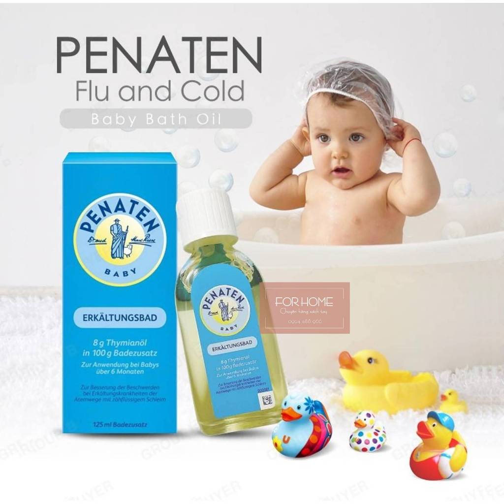 Tinh dầu tắm Penaten Baby Cold Bath with thyme oil 125ml