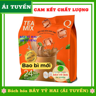 Bột Trà Sữa Hòa Tan Tea Mix Trần Quang (24 Ống x 20gr)