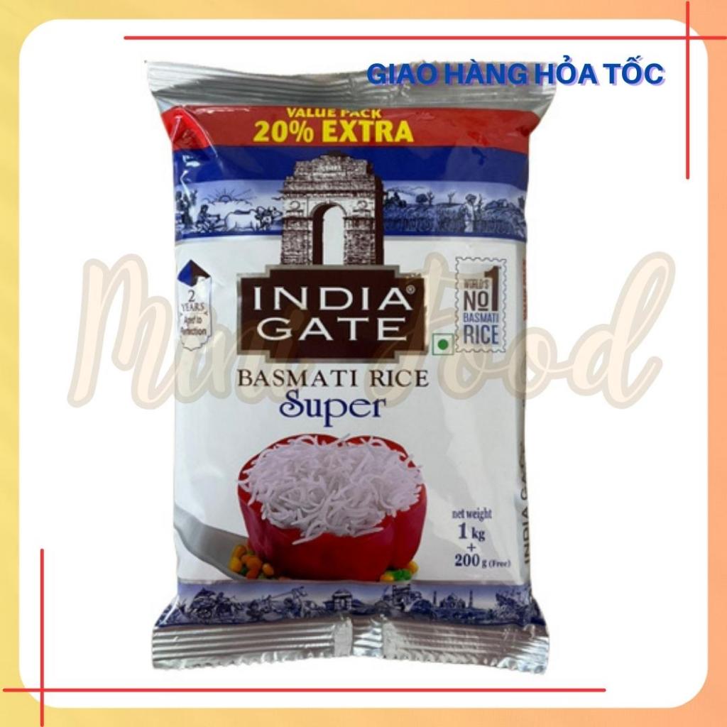 Gạo Basmati India Gate Super Ấn Độ 1kg