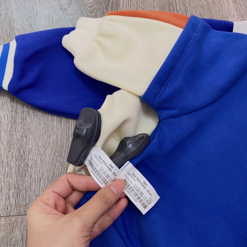 Áo nỉ lót lông bé trai dư xịn 1-5y