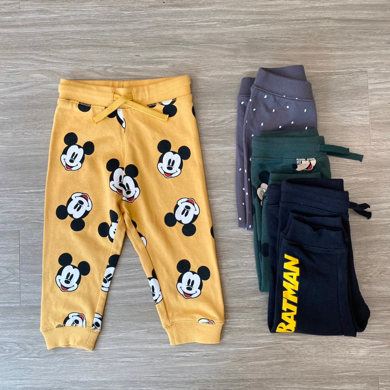 Quần jogger nỉ dư xịn đét cho bé trai, bé gái 5-17kg