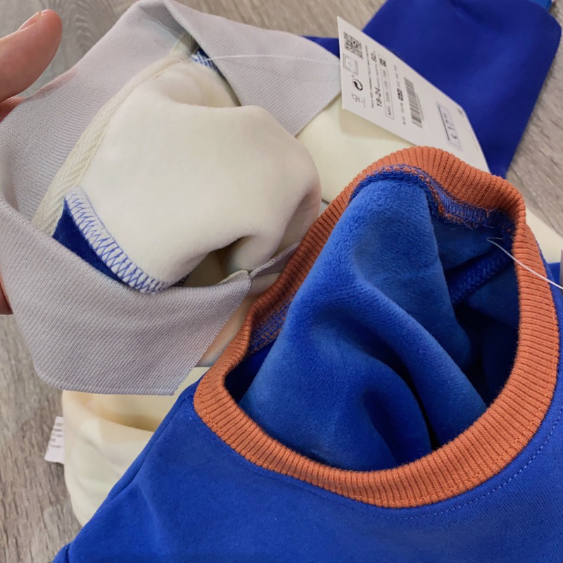 Áo nỉ lót lông bé trai dư xịn 1-5y