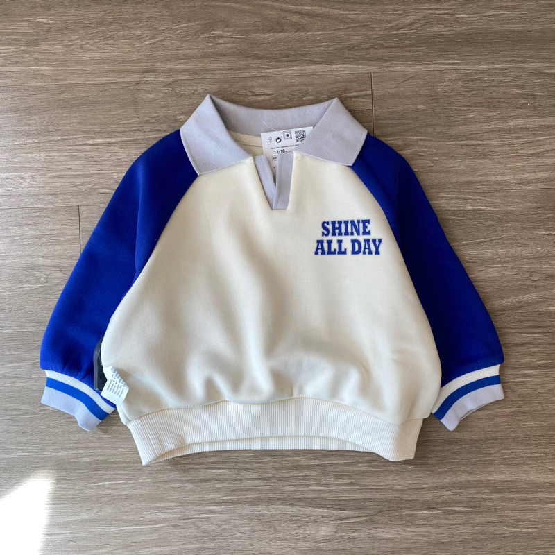 Áo nỉ lót lông bé trai dư xịn 1-5y