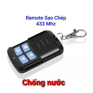 Remote điều khiển cửa cuốn mã sao chép tự học lệnh 433mhz cực nhạy