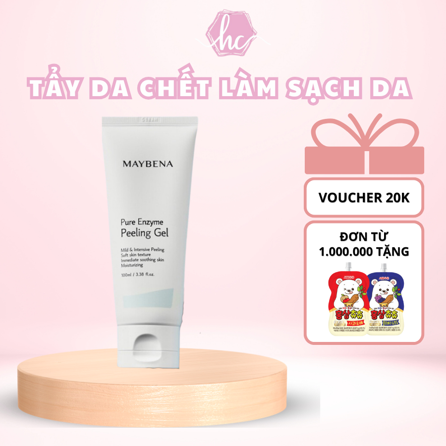 Tẩy Da Chết Enzyme Maybena Chiết Xuất Từ Tự Nhiên Giúp Làm Sạch Bã Nhờn Giúp Da Sạch Bóng