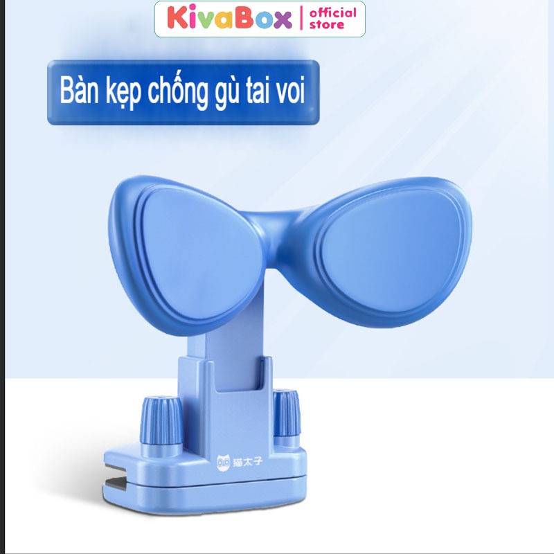 Kẹp để bàn sửa tư thế ngồi học chống gù và cận thì cho học sinh mọi lứa tuổi Kivabox chất liệu silicol siêu mềm