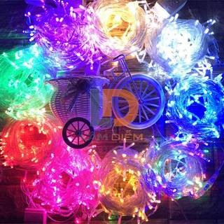 Đèn led dây chớp nháy 3m - 4m5 trang trí noel lễ tết có nhiều màu