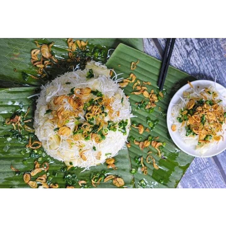 Xôi sắn mỡ hành thơm ngon túi 1kg ❤️Tmart - Thực phẩm sạch