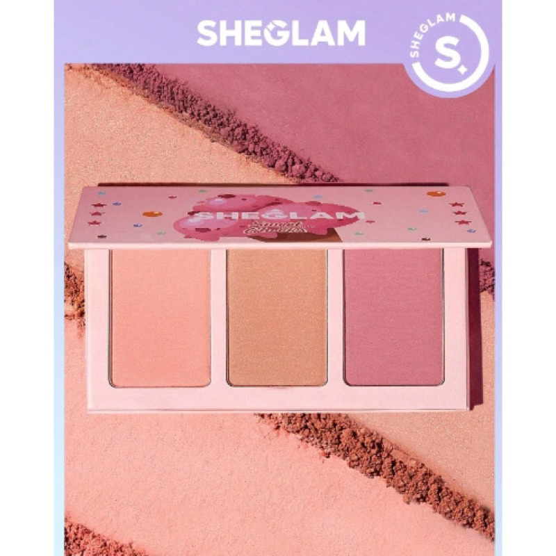 Má hồng 3 ô sheglam