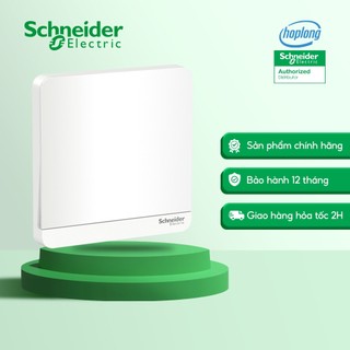 Bộ công tắc đơn 2 chiều Schneider E8331L2LED_WE_G19 16A có đèn LED hiển thị màu trắng