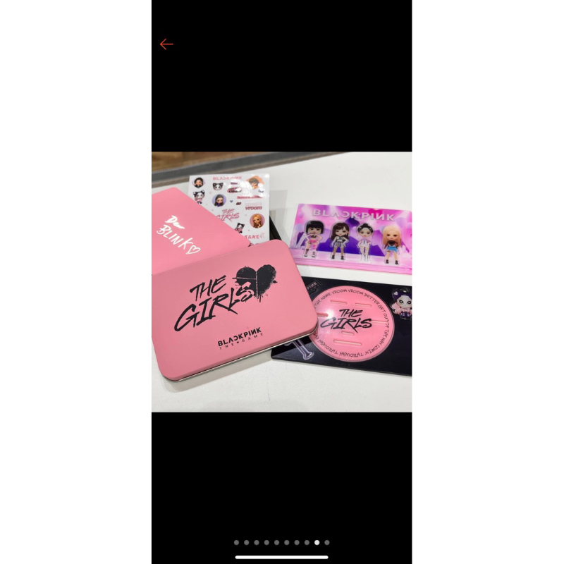 The girls ver Stella rỗng black pink