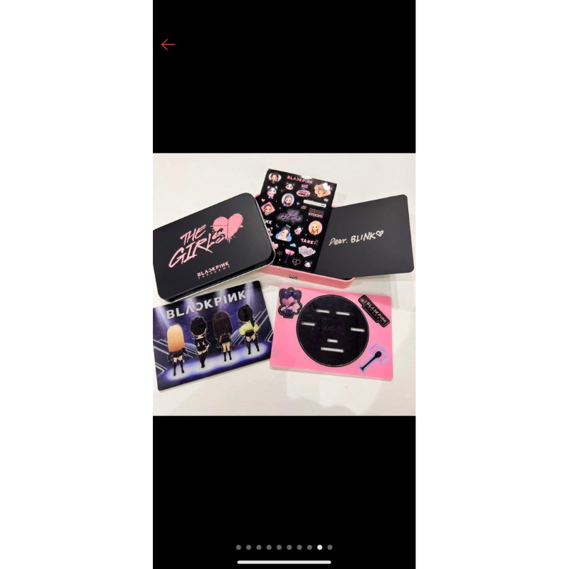 The girls ver Stella rỗng black pink