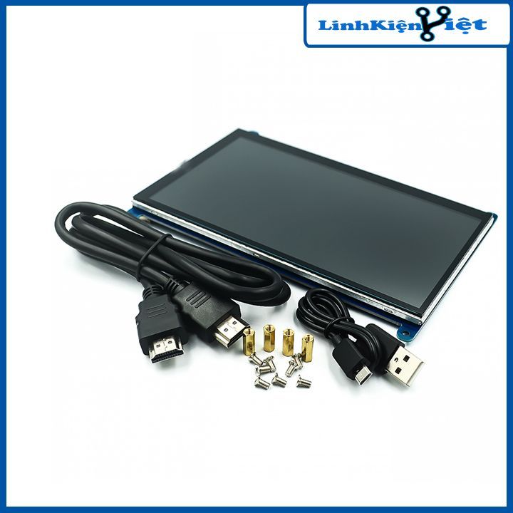 Màn hình Raspberry 7Inch HD 1024x600 cảm ứng điện dung