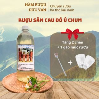 Rượu Sâm Cau Đỏ Ủ Chum Hương Vị Thơm Ngon Đảm Bảo Chất Lượng