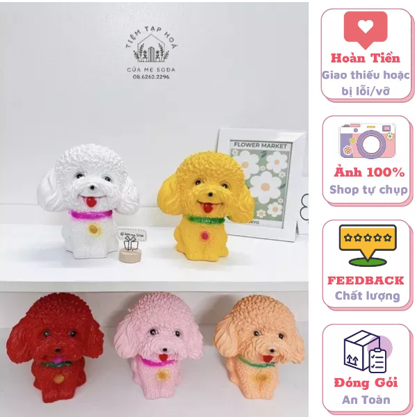 LỢN/HEO ĐẤT tiết kiệm tiền tạo hình CHÓ XÙ cute đáng yêu siêu xinh mẫu mới MINHKHOI SHOP